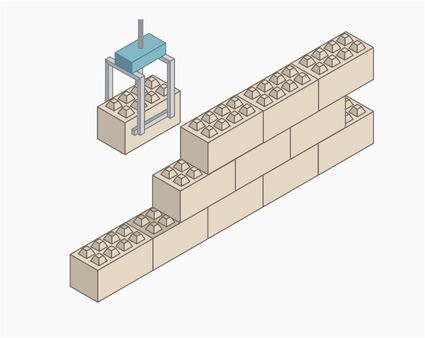 betonbloecke im lego-system